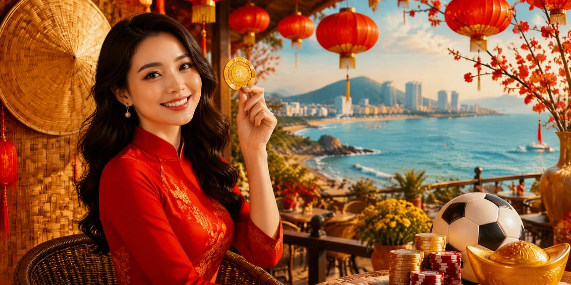 Phong cảnh cá cược bóng đá ở Vũng Tàu với biểu tượng u13